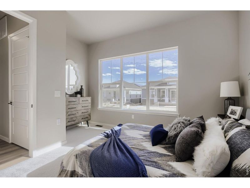 Furnished interior view inside a new home in , Fort Collins (Image 32).