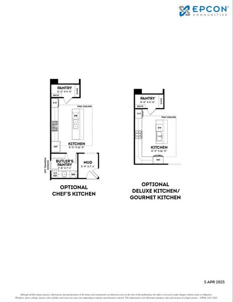 2D floor plan layout of this home in The Courtyards at Redbud Lane, Canton, GA (Image 6).