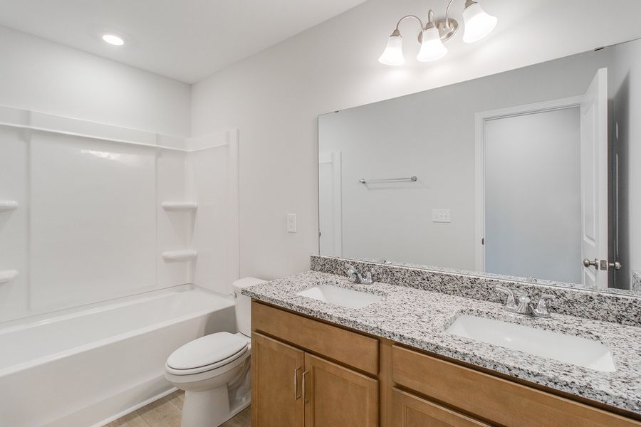 Furnished interior view inside a new home in Ellington, Elgin (Image 12). Furnished interior view inside a new home in Ellington, Elgin (Image 12).