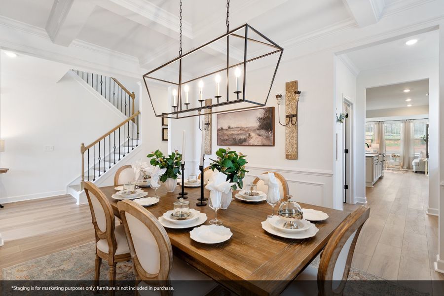 Furnished interior view inside a new home in Foxhall Landing, Easley (Image 20). Furnished interior view inside a new home in Foxhall Landing, Easley (Image 20).