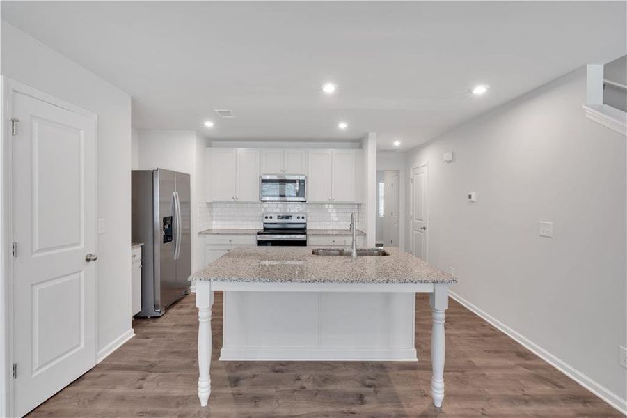 Furnished interior view inside a new home in Village Green, Adairsville (Image 7).