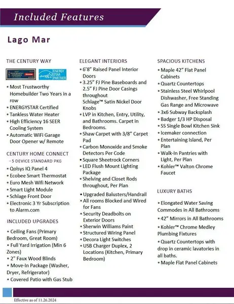 Image 6 of a home in Lago Mar 50' at Lago Mar. Image 6 of a home in Lago Mar 50' at Lago Mar.