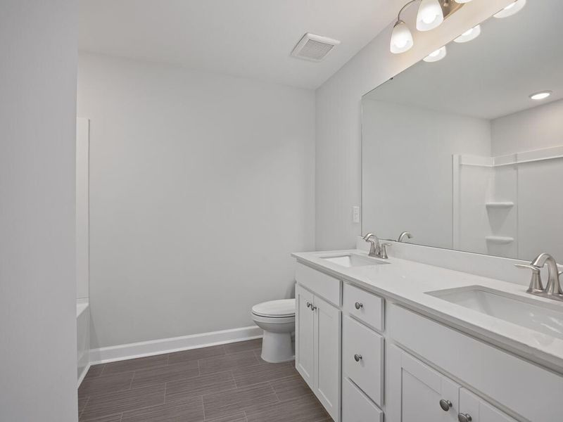 Furnished interior view inside a new home in Springvale, Fuquay Varina (Image 15). Furnished interior view inside a new home in Springvale, Fuquay Varina (Image 15).