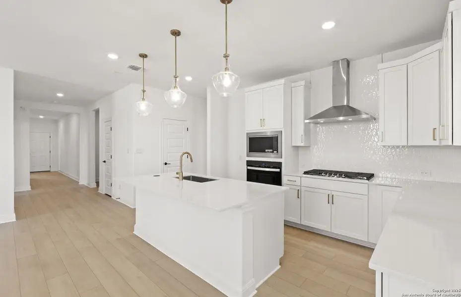 Furnished interior view inside a new home in Dove Song, Marion (Image 7).