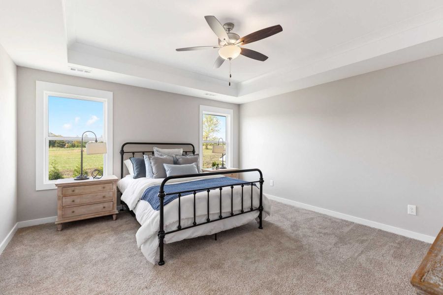Furnished interior view inside a new home in Westfield Garden Homes, Gallatin (Image 9).