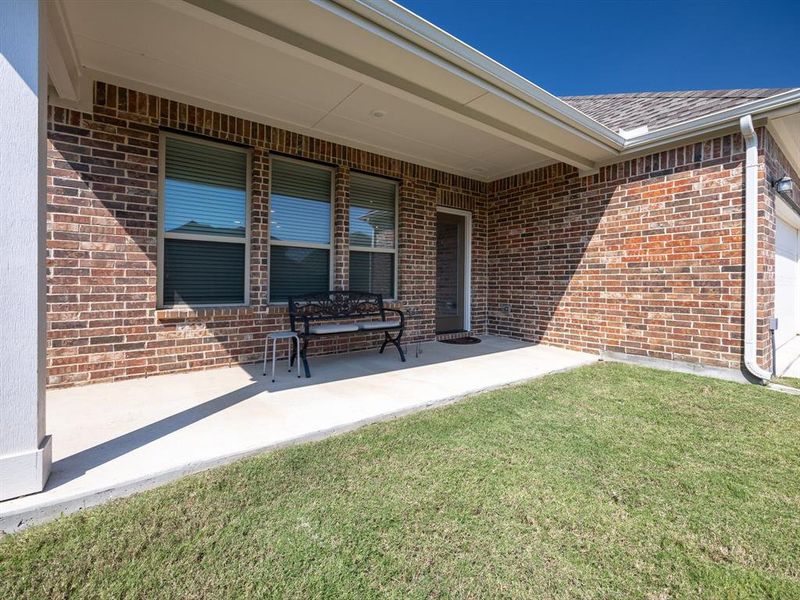 Front exterior of a new home in , Waxahachie, TX, highlighting curb appeal (Image 19). Front exterior of a new home in , Waxahachie, TX, highlighting curb appeal (Image 19).