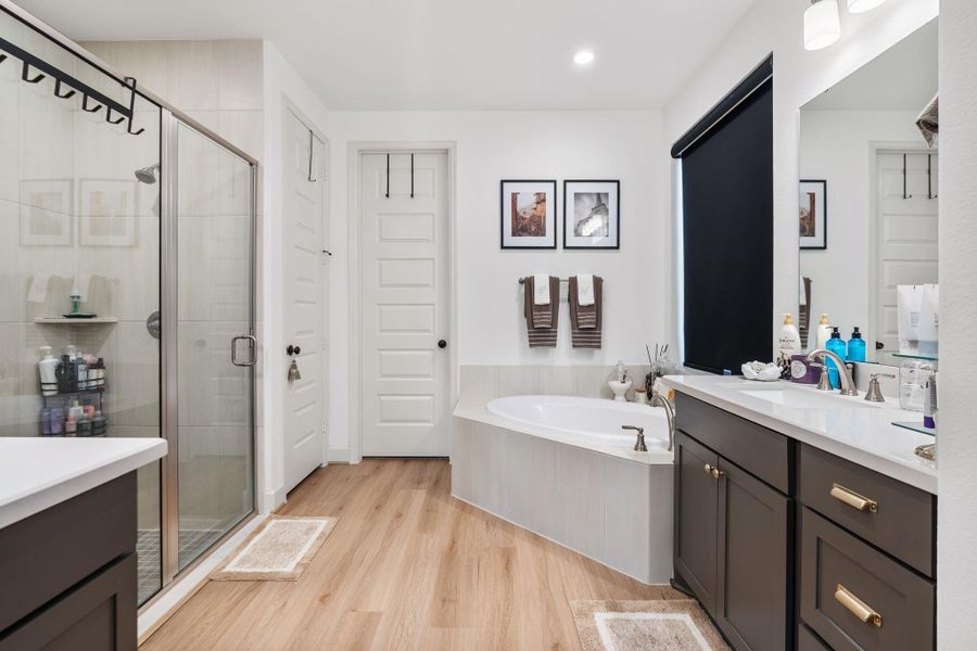 Furnished interior view inside a new home in , Richmond (Image 31). Furnished interior view inside a new home in , Richmond (Image 31).