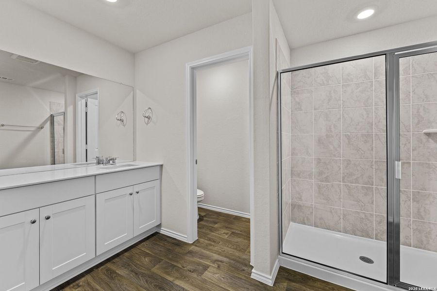Furnished interior view inside a new home in Laurel Vistas, San Antonio (Image 6).