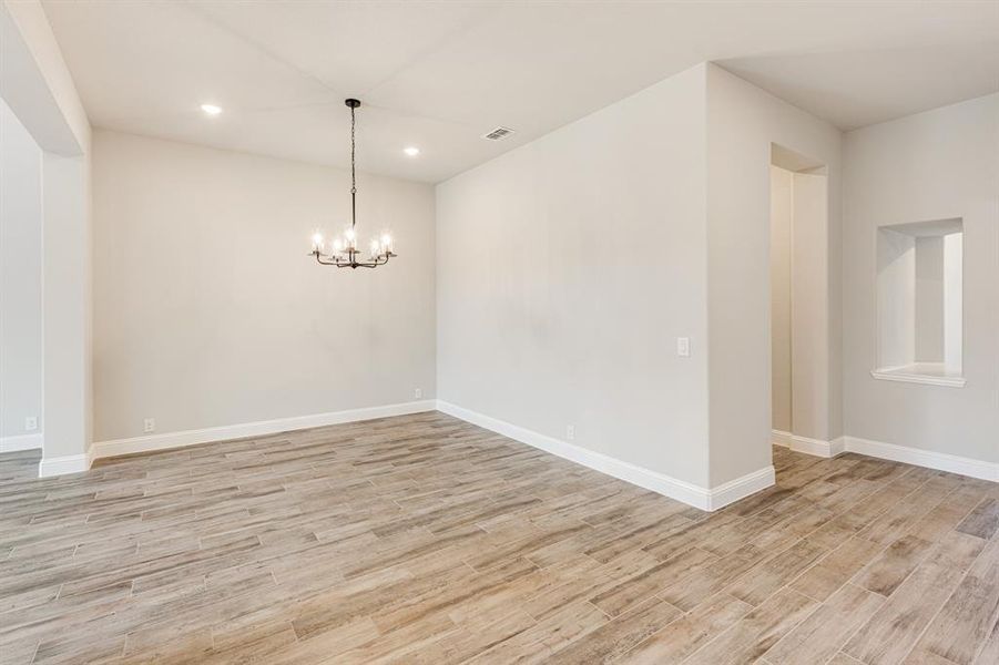 Spacious, unfurnished interior of a new home in Villages of Walnut Grove, Midlothian (Image 17).