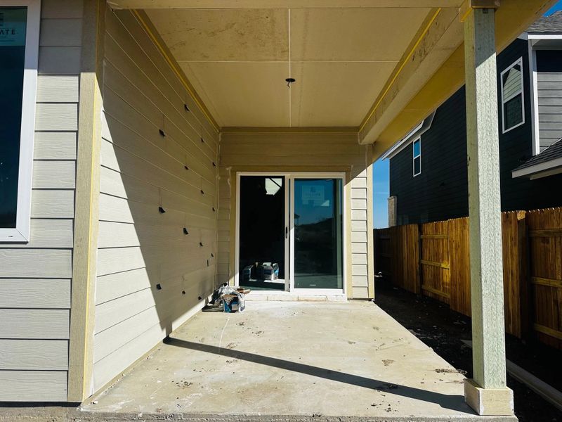 Covered patio Covered patio