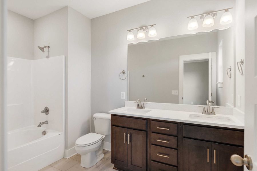 Furnished interior view inside a new home in Westfield Garden Homes, Gallatin (Image 3).