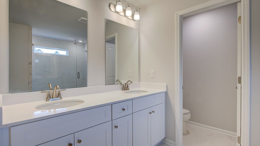 Furnished interior view inside a new home in Hamilton Lakes, Loganville (Image 29).