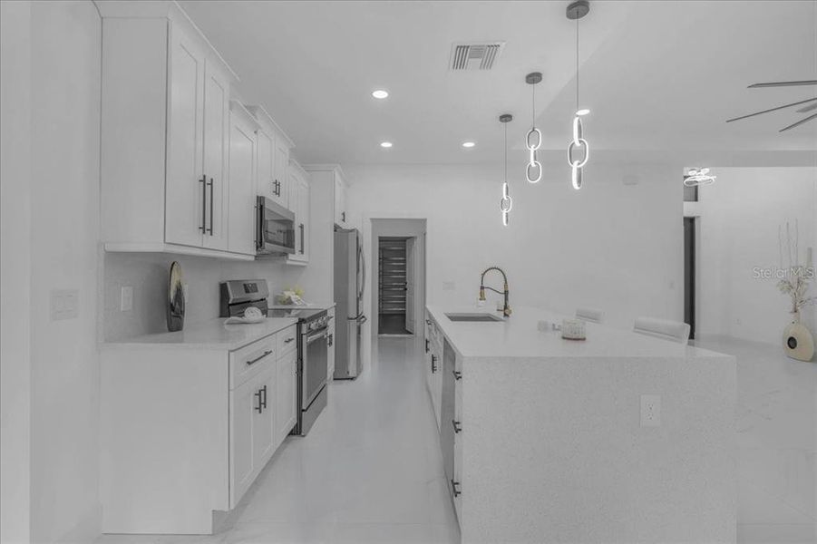 Furnished interior view inside a new home in , Lehigh Acres (Image 10).