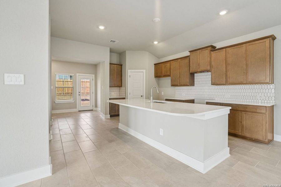 Furnished interior view inside a new home in Legendary Trails - Premier Series, Cibolo (Image 10).