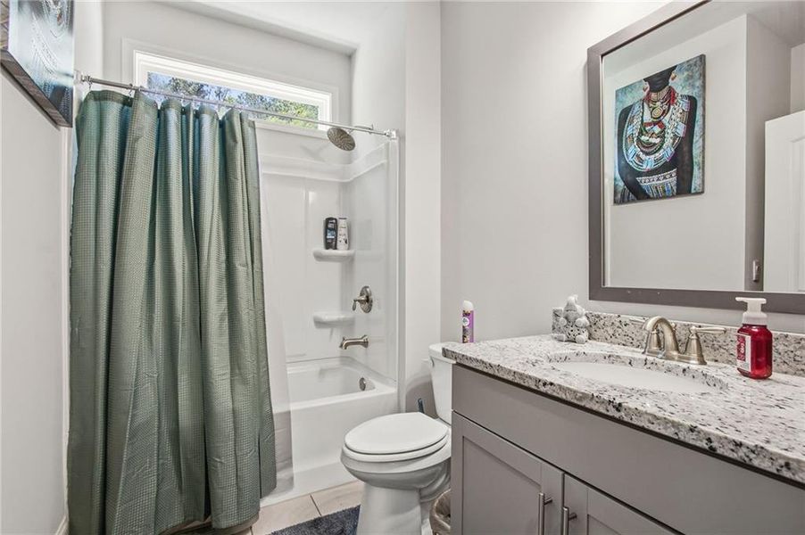 Furnished interior view inside a new home in , Newnan (Image 55).