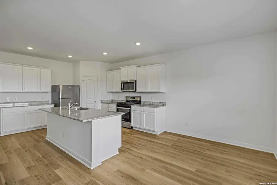 Furnished interior view inside a new home in , San Antonio (Image 4).