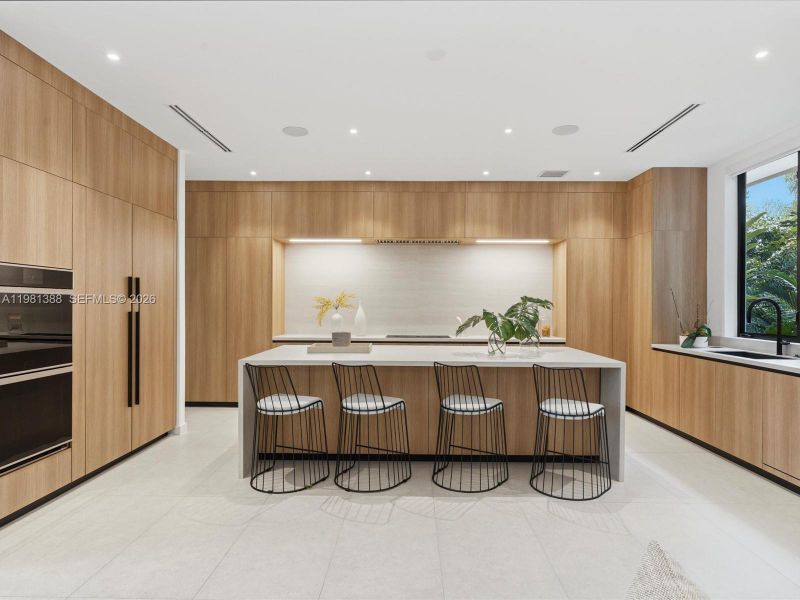 Furnished interior view inside a new home in , Miami (Image 3).