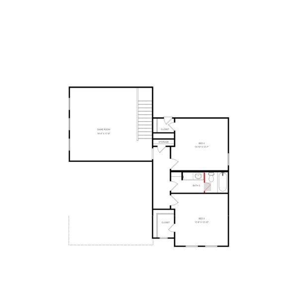 W/S #79685 / BG #3: 2nd Floor