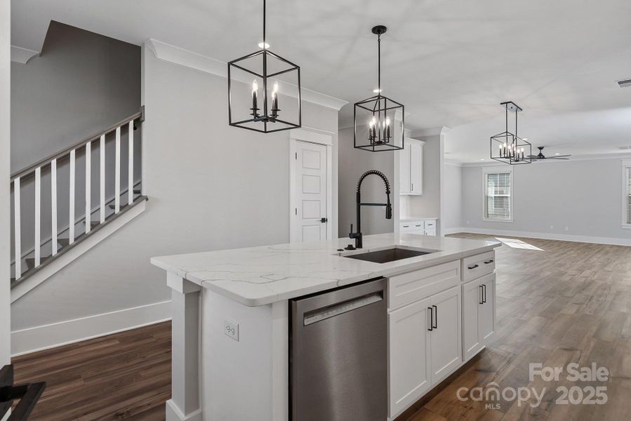 Furnished interior view inside a new home in Stoneridge Hills, Rock Hill (Image 12).