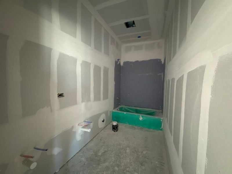 In-progress construction of a new home in Terra Escalante, Blue Ridge, TX (Image 10).