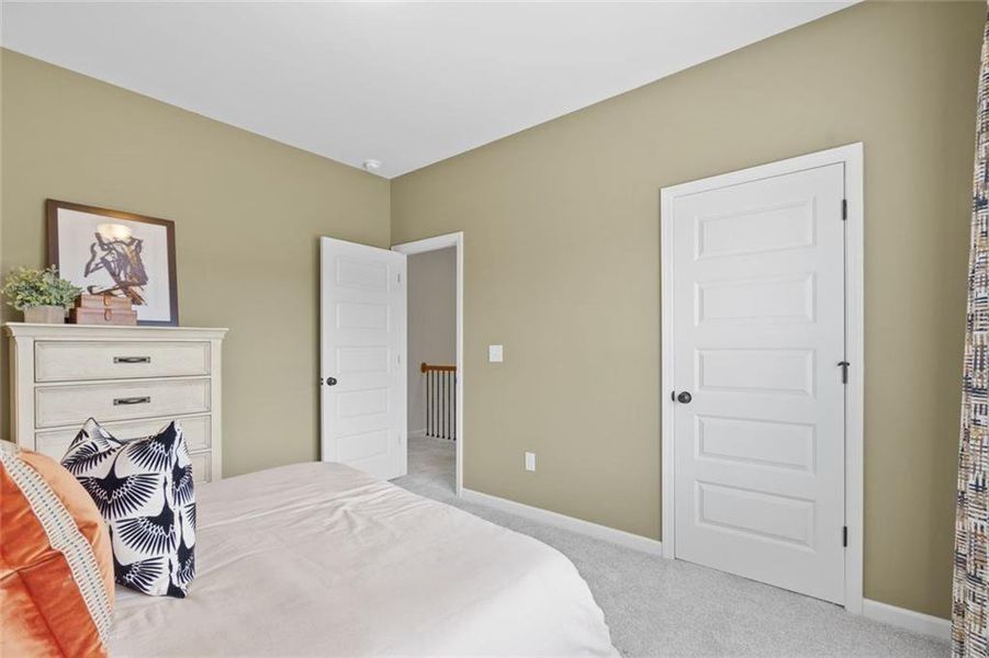 Furnished interior view inside a new home in Evergreen at Lakeside, Temple (Image 34). Furnished interior view inside a new home in Evergreen at Lakeside, Temple (Image 34).