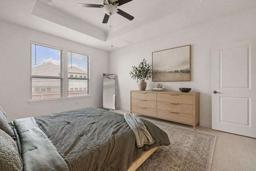 Furnished interior view inside a new home in Saddleback at Santa Rita Ranch, Liberty Hill (Image 5).