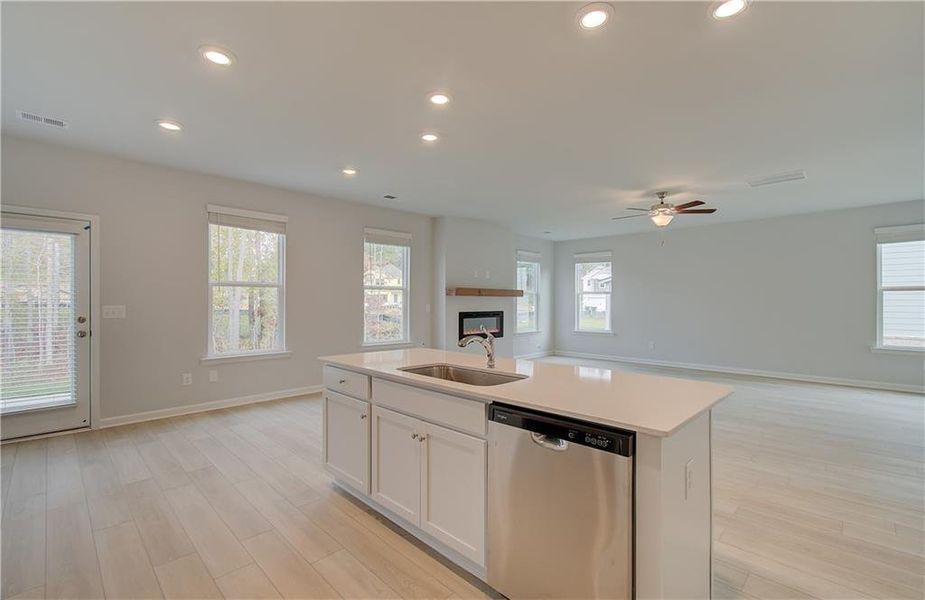 Furnished interior view inside a new home in Westminster, Covington (Image 5).