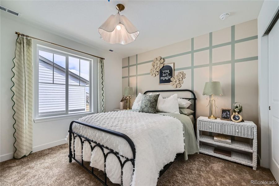 Furnished interior view inside a new home in Riano Ridge: The Grand Collection, Loveland (Image 11).