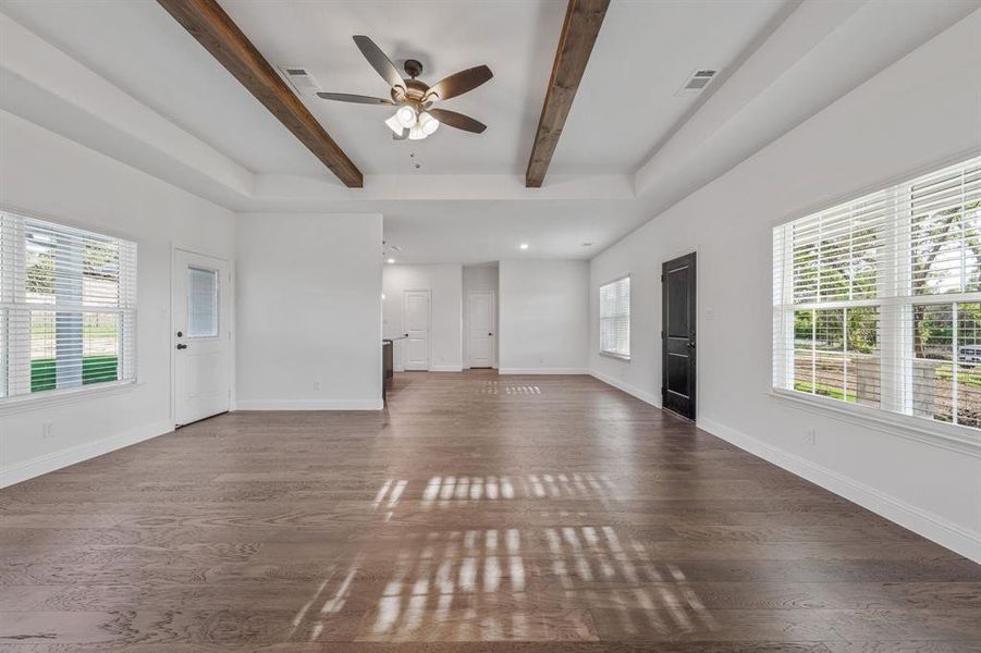 Spacious, unfurnished interior of a new home in , Poolville (Image 25).