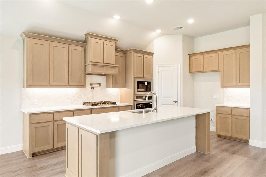 Furnished interior view inside a new home in Waterscape Classic 60s, Royse City (Image 11).