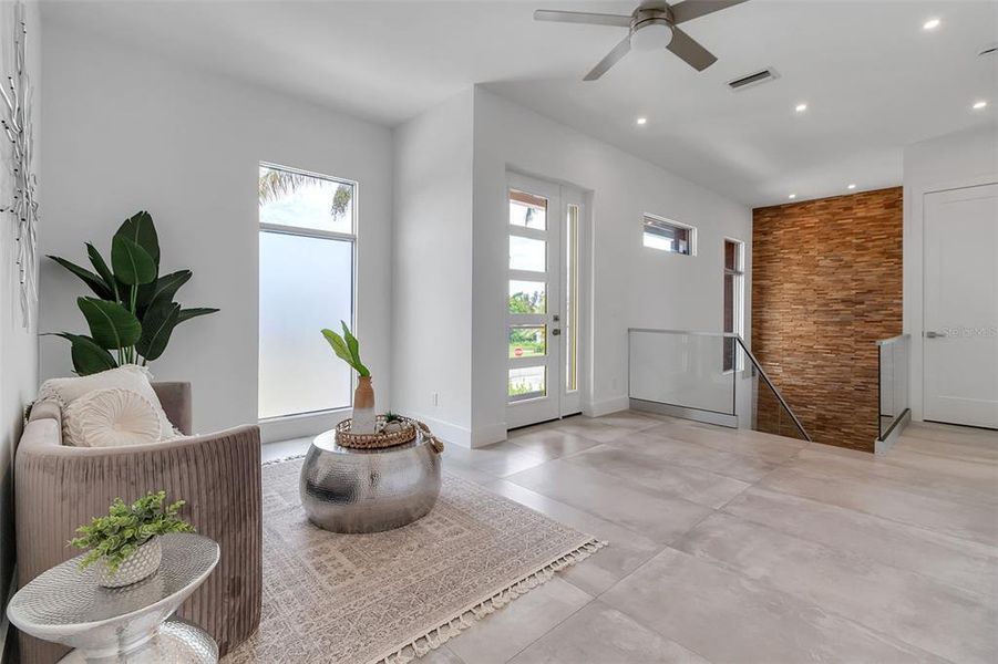 Furnished interior view inside a new home in , Sarasota (Image 27).