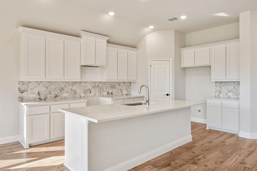 Furnished interior view inside a new home in Godley Ranch Classic, Godley (Image 8).