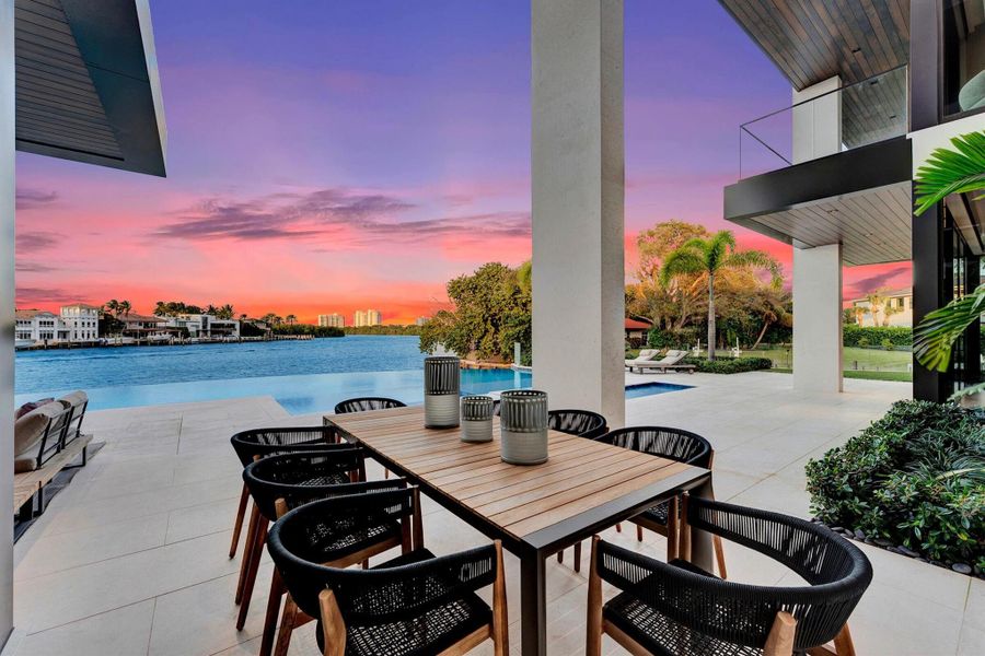 Exterior details and patio area of a home in , Boca Raton (Image 31). Exterior details and patio area of a home in , Boca Raton (Image 31).