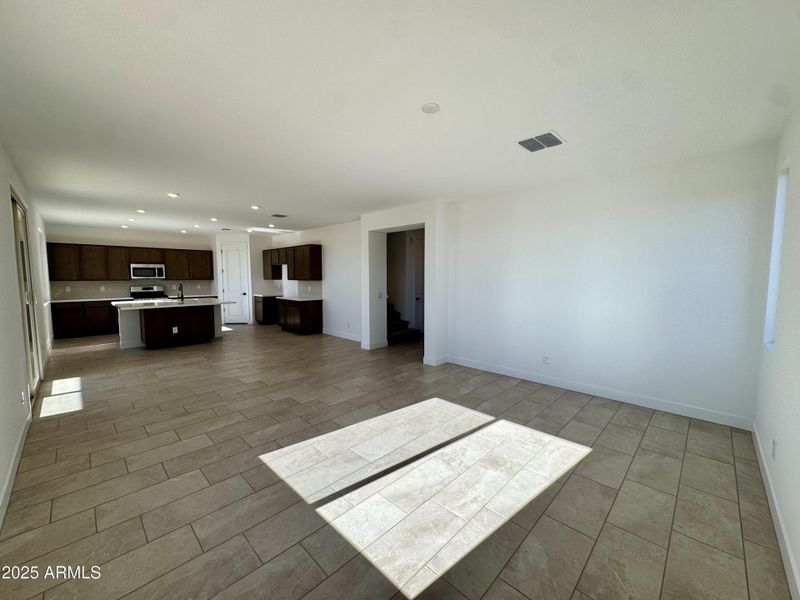 Kitchen/Dining/Living