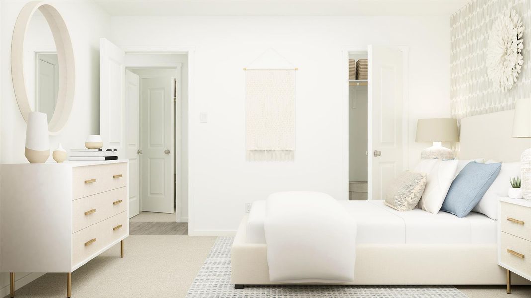 Furnished interior view inside a new home in Summerside: Stonehill Collection, Lockhart (Image 8).