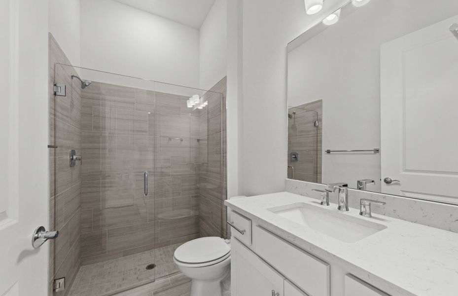 Furnished interior view inside a new home in TerraWalk at Babcock Ranch, Alva (Image 9).