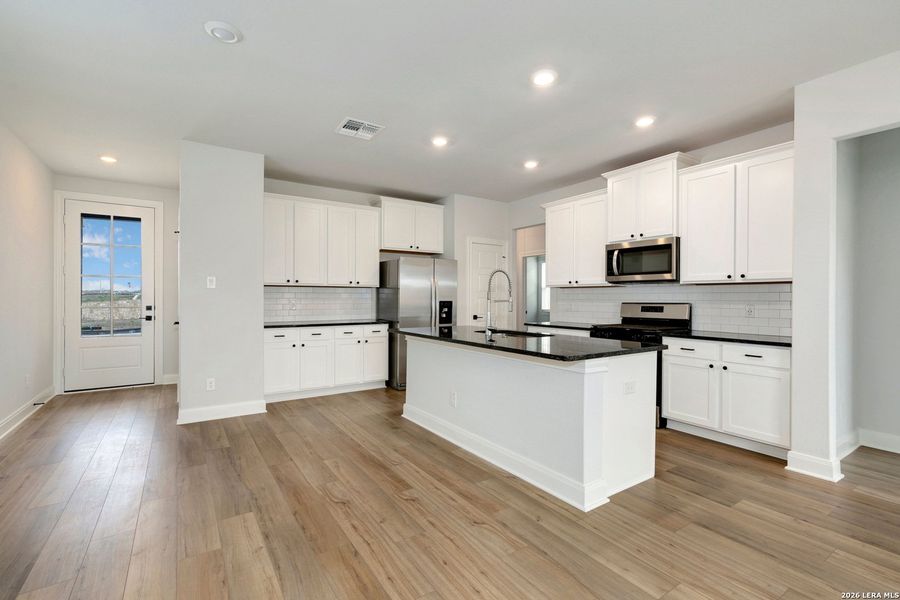 Furnished interior view inside a new home in Hightop Ridge, Converse (Image 5).