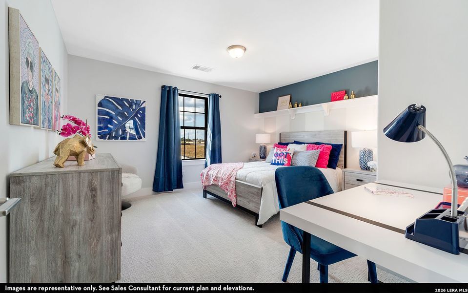 Furnished interior view inside a new home in , San Antonio (Image 7).