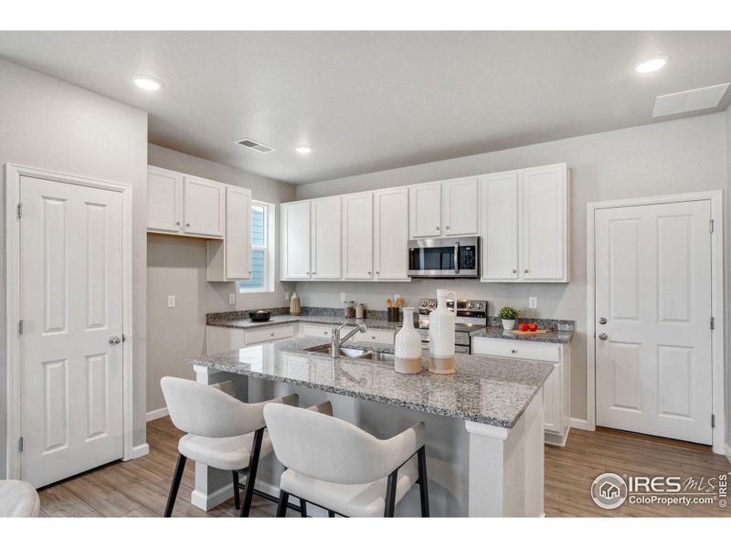 Furnished interior view inside a new home in Pintail Commons at Johnstown Village, Johnstown (Image 25).