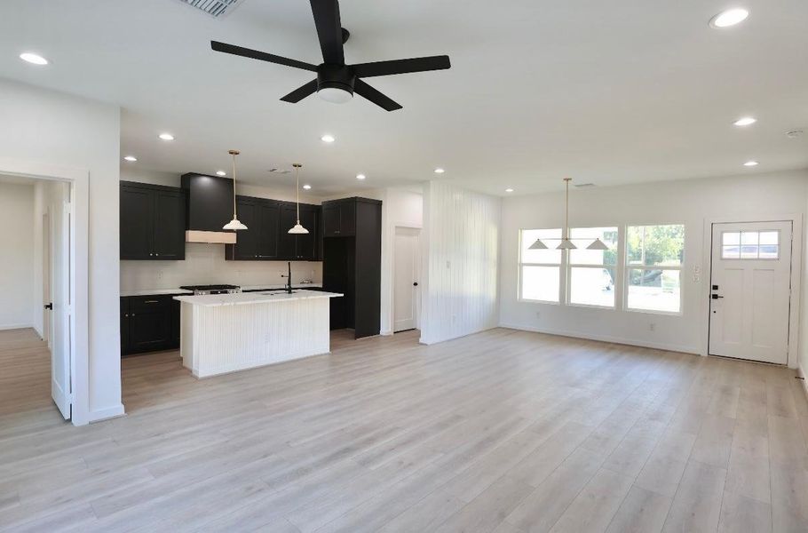 Spacious, unfurnished interior of a new home in , Houston (Image 8). Spacious, unfurnished interior of a new home in , Houston (Image 8).