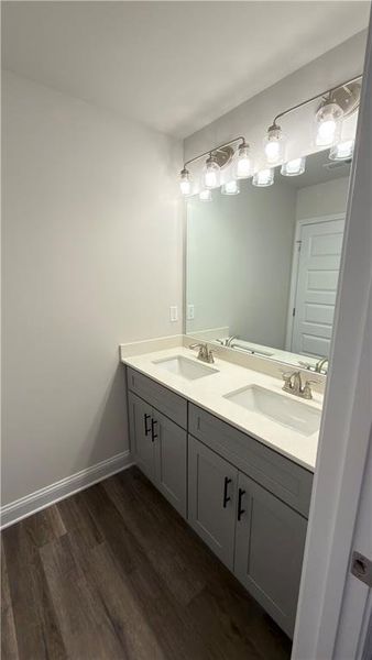 Furnished interior view inside a new home in Habersham Meadows, Demorest (Image 13).