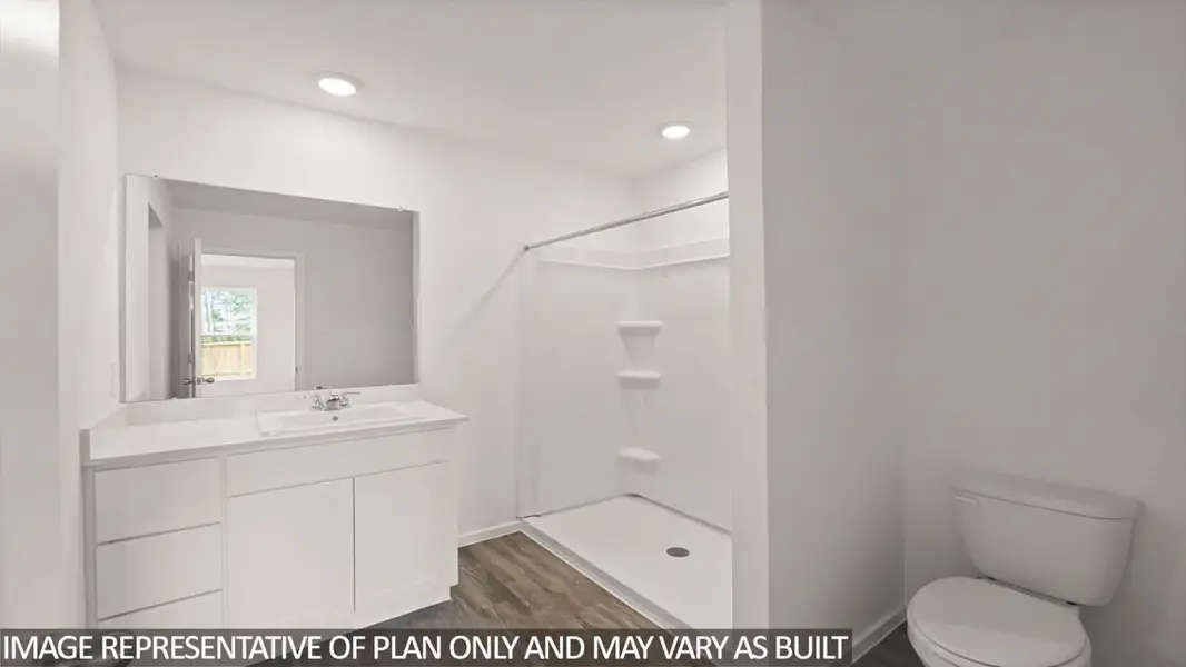 Furnished interior view inside a new home in The Canopies, Splendora (Image 4).