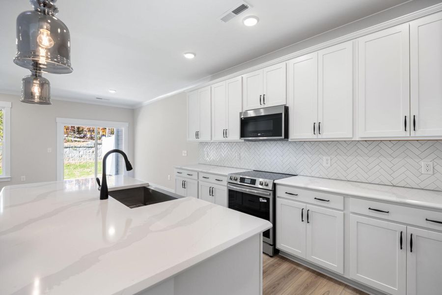 Furnished interior view inside a new home in Harbor Crossing, Greensboro (Image 13).