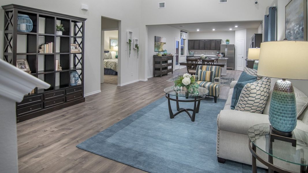 Furnished interior view inside a new home in Wildcat Ranch, Crandall (Image 19).