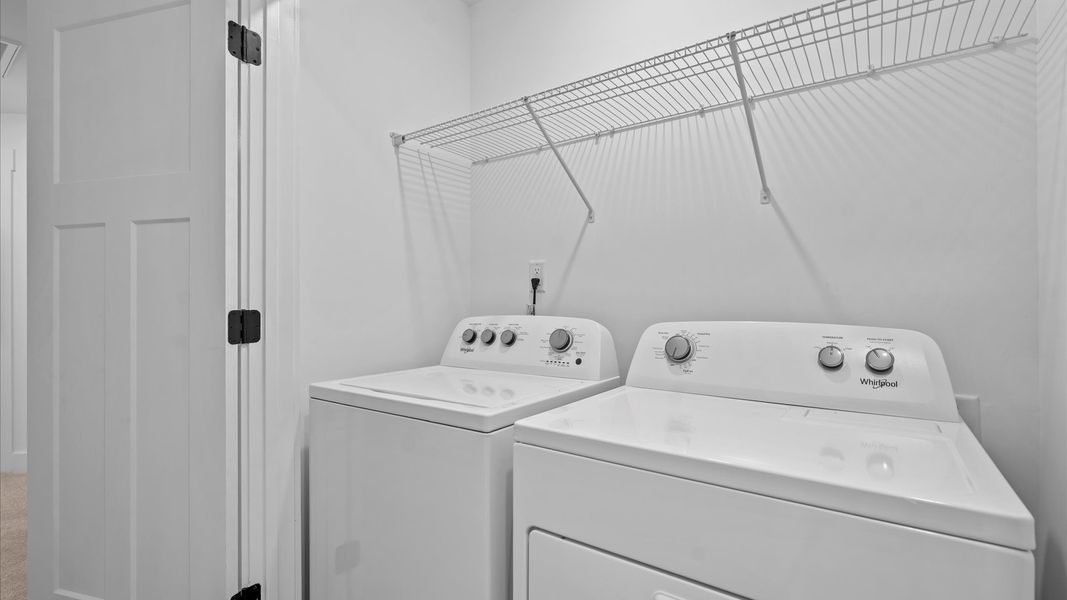 Furnished interior view inside a new home in Clayton Crossing, Arden (Image 23). Furnished interior view inside a new home in Clayton Crossing, Arden (Image 23).