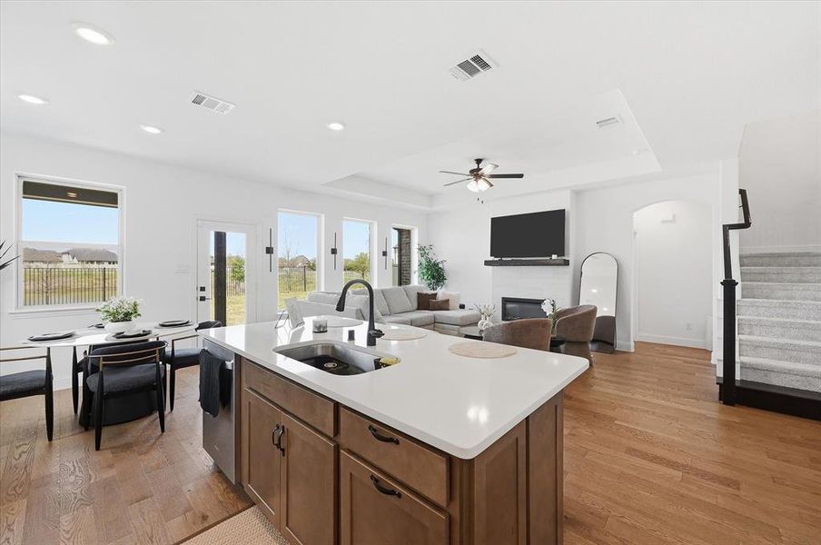 Furnished interior view inside a new home in , Venus (Image 14). Furnished interior view inside a new home in , Venus (Image 14).