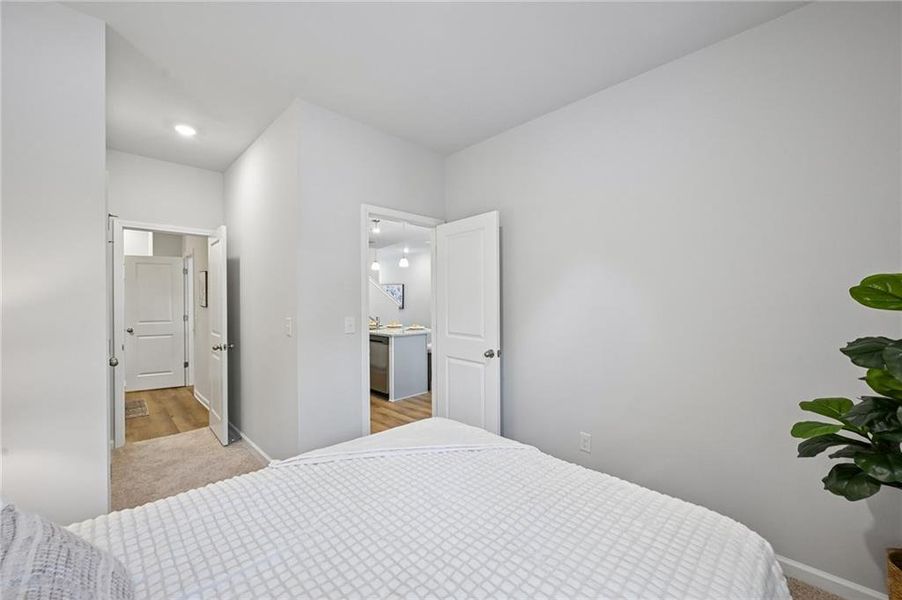 Furnished interior view inside a new home in , Lithonia (Image 18).
