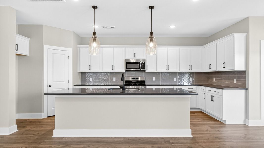 Furnished interior view inside a new home in McClure Farms, Columbia (Image 5). Furnished interior view inside a new home in McClure Farms, Columbia (Image 5).
