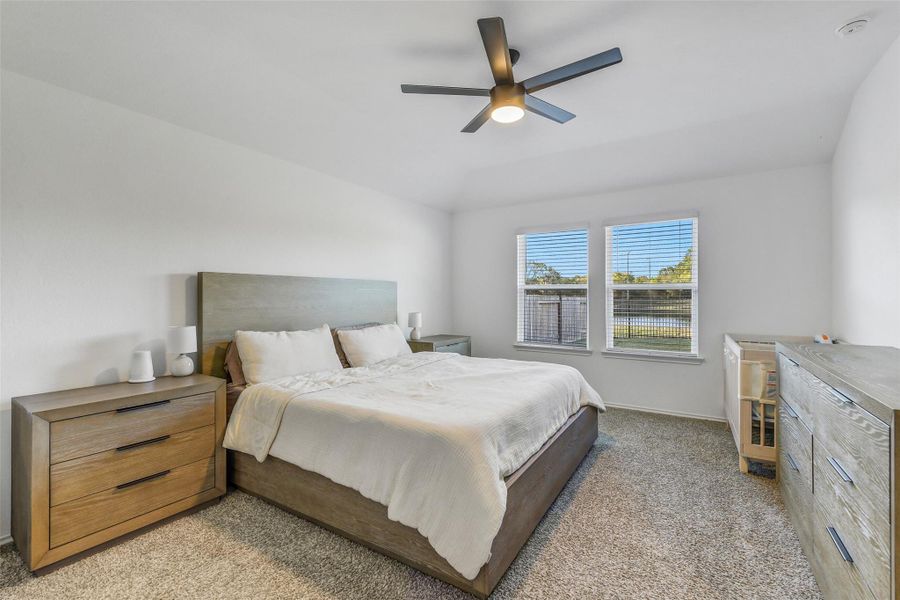 Furnished interior view inside a new home in Summerwood Trails, Willis (Image 18). Furnished interior view inside a new home in Summerwood Trails, Willis (Image 18).