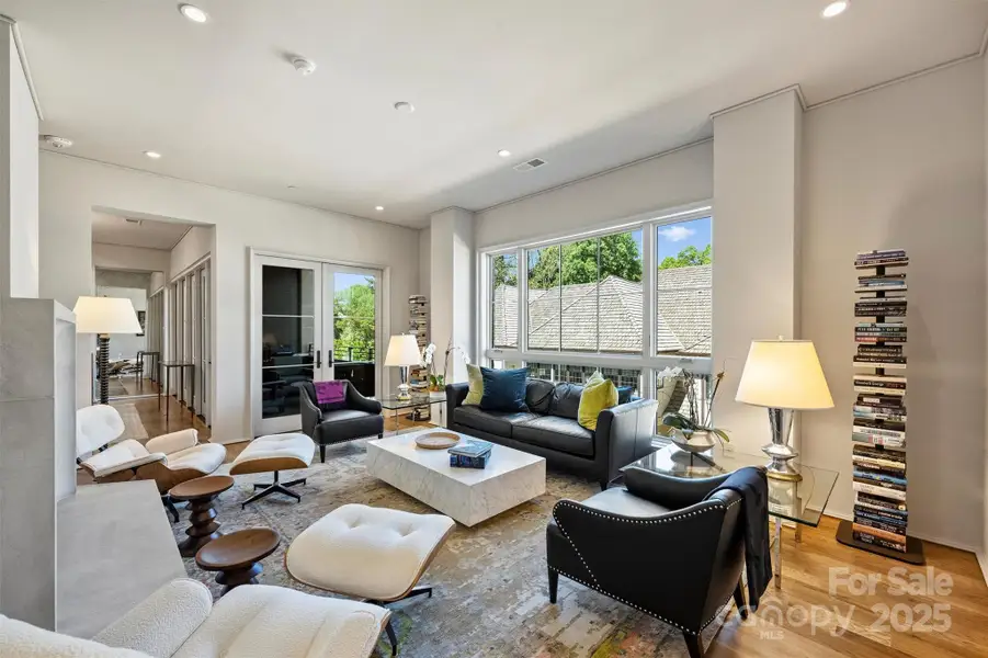 Furnished interior view inside a new home in , Charlotte (Image 10).